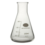 Academy Erlenmeyer Glass Flask Narrow Neck 250ml