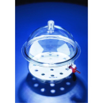 Azlon Vacuum Desiccator Polycrabonate with Stopcock 245mm dia.
