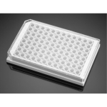 BioCoat Poly-D-Lysine 96 Well White Flat Bottom TC-Treated Microplate, with Lid, Nonsterile