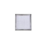Flystuff Stainless Steel Tray For 10x10 Narrow  Drosophila Vials, Autoclavable, 26 x 26 x 5.7 cm