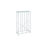 Gratnells Tall Treble Column Adjustable Frame 1850mm White with feet