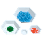 Hexagonal Weigh Boat  Anti-static White Large