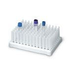 50 Peg Rack for 10mL Tubes (14-17mm Diam), White