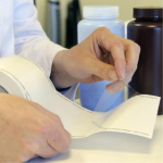 Clear Quality Control Labels. Roll of 500 - 95 x 95mm