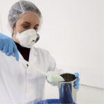 SteriWare HDPE Long Handled Scoop. 100ml. 50/box - Sterile