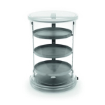 Scanvac CCS300 300mm dia acrylic chamber with three trays