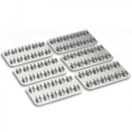 6 Clip Plates for 12 Each (72 Total) 10-13mm  Tubes