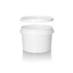 Bucket Specimen 1L PP+ Lid White