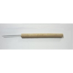 Needle Straight Wooden Handle