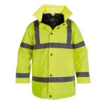 Yellow Hi-Vis Traffic Jacket Class 3 Size XXXXLarge