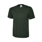 Bottle Green Unisex Classic T-Shirt 100% Cotton Size Large