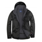 Black Premium Outdoor Waterproof Jacket Fleece Lined Size XSmall