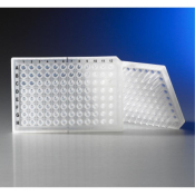 Axygen 96 Well Plate Clear Half Skirt Compatible with Automation