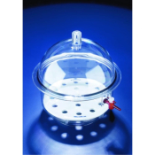 Azlon Vacuum Desiccator Polycarbonate 215mm dia.