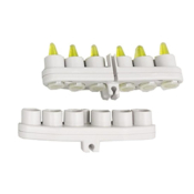 Benchmark 6 x 1.5/2.0mL tube holder pack of 2 (Installed for vertical or horizontal mixing)
