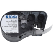 Label Cartridge Black on White 12.7mm x 44.45mm