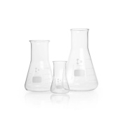 Duran 500ml Erlenmeyer Glass Flask Wide Neck