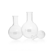 Duran Glass Flask 100ml Round Bottom