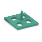 Floating Rack Foam For 4x50mL Tubes Green