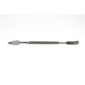 Ideal- Tek Stainless steel spatula - Long curved pointed tip & long curved rounded tip.