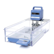 IKA ICC basic IB R RO 15 eco Compact Immersion  Circulator with 25L Plastic Bath and Magnetic  Stirr