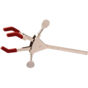 OHAUS Large Multi Purpose Clamp 3-Prong Dual Adjust Arm Length 305mm Arm Diameter 13mm Grip Range 0-