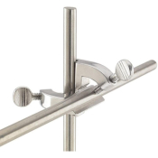 OHAUS Stainless Steel Clamp Holder 90 Degree Fixed Angle Thumbscrew Adjust 0-18mm Grip Range