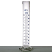 SLS Select Measuring Cylinder Borosilicate Glass with Hex Base with Certificate Class A 250mL