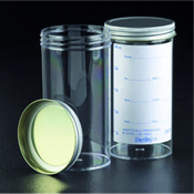 Sterilin 190C 250ml Container Plain Label Flowseal Cap