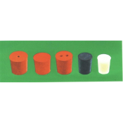 Bung Red Rubber Solid No 13