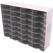 Wesbart Side Access Freezer Racking for 32x 2inch Cryoboxes 450H x 140W x 560D