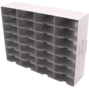 Wesbart Side Access Freezer Racking for 28x 2inch Cryoboxes 415H x 140W x 560D