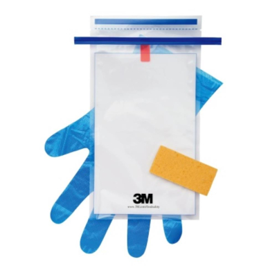 3M Hydrated-Sponge, 1.5 x 3 Sponge with 10mL Neutralizing Buffer, 5 bags of 20
