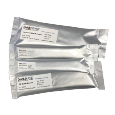Accuris QuickSilver Tris-MOPS-SDS Buffer Powder Pouches