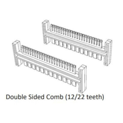 Accuris Reversible Combs 22/12 Teeth