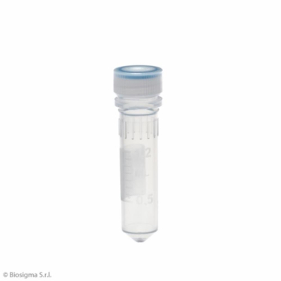 ClearLine Microtube 2mL Self-Standing with Screw Cap and O-Ring - Sterile