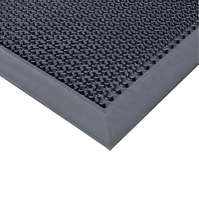 COBA Europe HygiWell Disinfectant Foot Bath Entrance Mat 0.8m x 0.55m Black