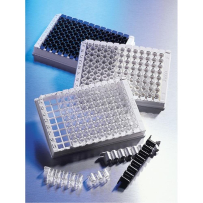 Corning 96 Well Black Medium Bind Low Volume Stripwell Microplate 25 per Bag without Lid Nonsterile