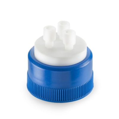DURAN 3-port HPLC GL 45 delivery cap 1/4 - 28 thread
