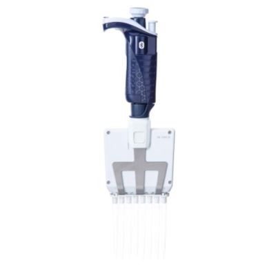 Gilson PIPETMAN M Connected P8x1200M 50-1200uL Multi 8 Channel Electronic Bluetooth Pipette