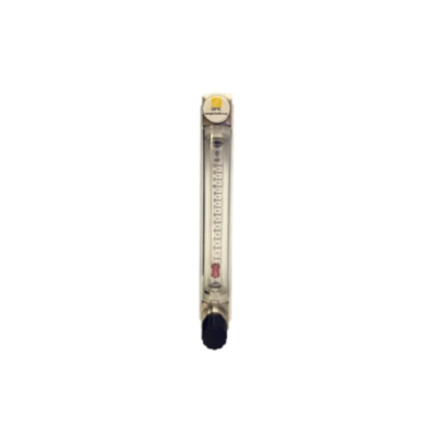 Meterate Flowmeter for Air (Panel Mounted) 2-26L/min - Float Material SS316 - Insert Size 9 - Tube L