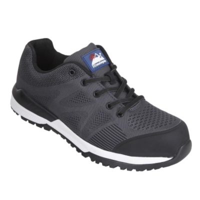 Himalayan Bounce Metal Free Safety Trainers Black Size 8