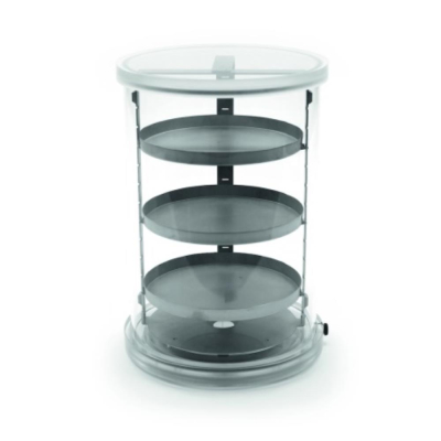 Scanvac CCS300 300mm dia acrylic chamber with three trays