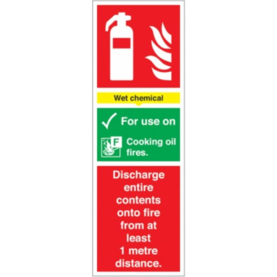 300x100mm Wet Chem Extinguisher