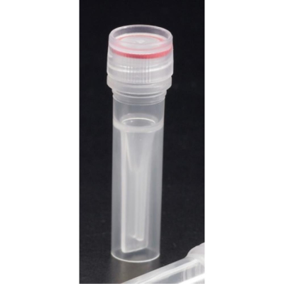 Simport 0.5mL Micrewtube with O-Ring Seal Screw  Cap, Unassembled, Non-Graduated, Non Sterile,  Self
