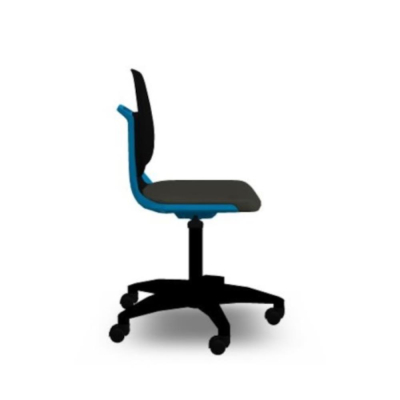 Bimos Labsit 2 Chair Artificial Leather with Castors Polyamide Base