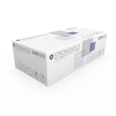 UNIGLOVES Stronghold Nitrile Disposable Gloves